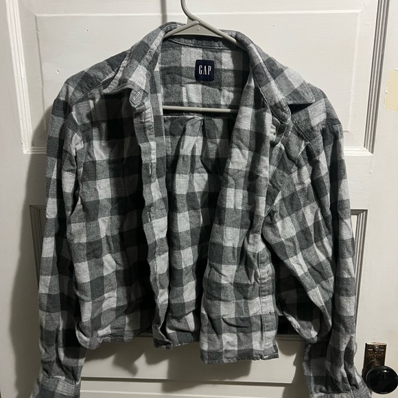 GAP Black and White Checkered Shirt - Picture 4 of 4